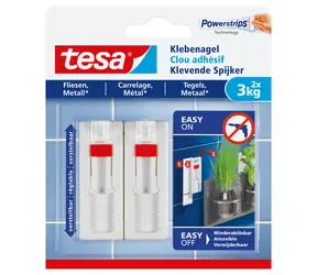 Tesa Powerstrips® 77764 Nalepovací klinec na dlažbu a kov / Nosnosť 3 kg