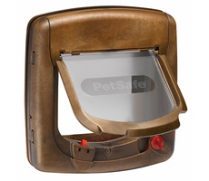 PetSafe Staywell 420 drevo / Magnetické dvierka / 252 x 241 mm / 175x168 mm / max. šírka ramien: 150mm / max. váha: 7 kg