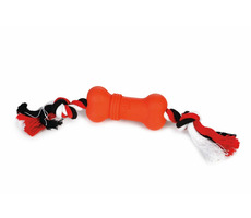 Beeztees Sumo Mini Fit kosť 4.5x4.5x11cm červená / Hračka pre psov