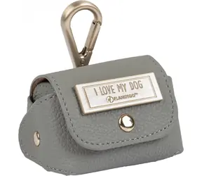 Flamingo Taška na plastové vrecká šedá 8cm