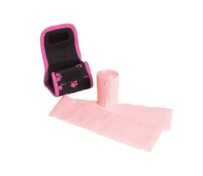 Karlie Taška ružová s vreckami - 2x20 ks