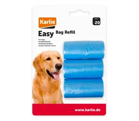 Karlie Vrecká na psie exkrementy modrá 3x20ks