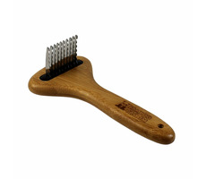 Bamboo Groom Malý hrebeň vyčesávací s nožmi z nerezovej ocele