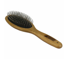 Bamboo Groom Veľká kefa s nerezovými hrotmi