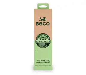 BeCoThings Vrecká na exkrementy 300 ks/z recyklovaných materiálov