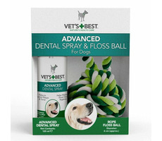 VET´S BEST Dentálny sprej + lano pre psov