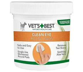 VET´S BEST Čistiaca utierka na oči