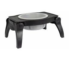 Flamingo LILO Cestovná miska čierno-šedá 1500ml