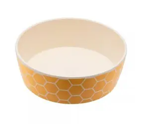 BeCoThings BecoBowl - Bambusová - honeycomb - L / Miska pre psa