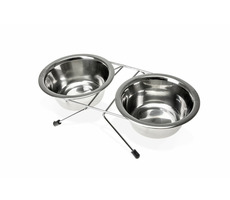 Karlie Nerezové misky set 2 x 380ml/13cm