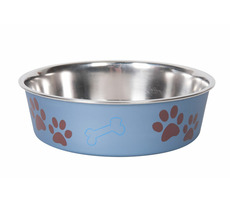 Karlie Miska nerezová s plastovým opláštením metalická modrá 21.5cm 1500ml