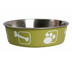 Karlie Miska nerezová s plastovým opláštením zelená 17.5cm 800ml