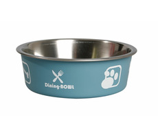 Karlie Miska nerezová s plastovým opláštením modrá 12cm 300ml