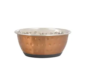 Karlie DOTS meď 13cm 500ml / nerezová miska pre psa