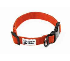Bamboo Zoom Obojok pre psov terracotta - veľkosť S