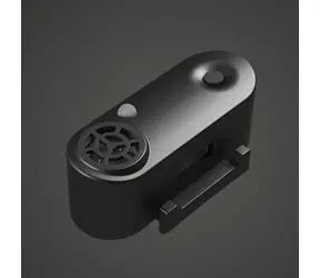 Tickless Mini dog nabíjací - čierna / Dobíjací ultrazvukový odpudzovač kliešťov a bĺch pre psov