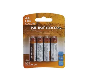 Num'axes Batéria 1.5V LR06 balenie 4ks