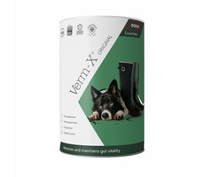 Verm-X Prírodné granule proti črevným parazitom pre psov 100g