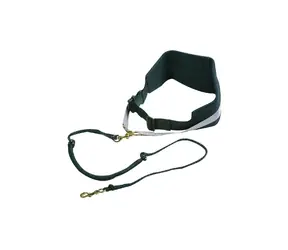 Flamingo Canicross popruh čierny 140cm 53-123cm