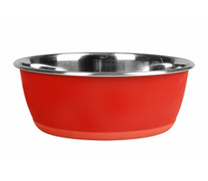Karlie Miska popisovateľná červená 13cm 350ml