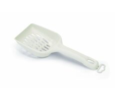 Beeztees Lopatka na čistenie toalety plastová krémová 25cm