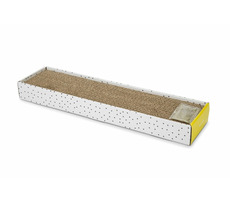 Beeztees PULA Škrabadlo pre mačky kartónové / 47x12.5x4.5cm