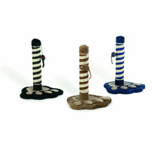 Beeztees Škrabadlo pre mačky modrá 28x28x40cm