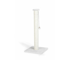 Beeztees Serpa Škrabadlo biela / 40x40x90cm