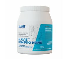 ALAVIS MSM pre kone 600g / proti zápalu a bolesti a na spevnenie väzov a šliach