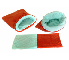 Marysa pelech 3v1 pre šteniatka &amp; mačiatka oranžová-tyrkysová