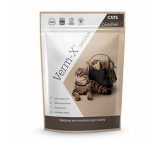 Verm-X Prírodné granule proti črevným parazitom pre mačky 120g