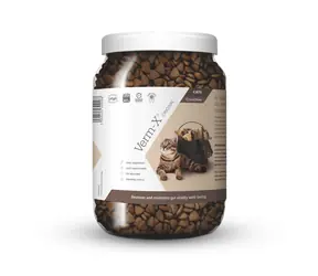 Verm-X Prírodné granule proti črevným parazitom pre mačky 1kg