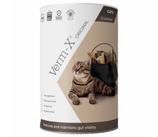 Verm-X Prírodné granule proti črevným parazitom pre mačky 60g