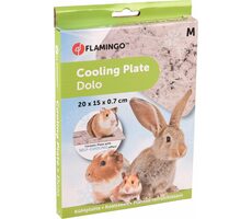 Flamingo chladiaca keramická podložka pre hlodavce M/20x15x0.7cm