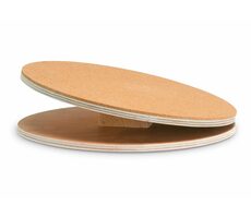 Karlie drevený cvičiaci disk s korkom pre hlodavce - priemer 25cm