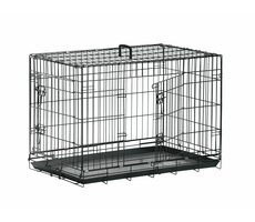 Karlie Drôtená klietka čierna dva vchody 93x57x62cm