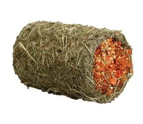 Karlie tunel zo sena plnený mrkvou pre hlodavce - 125g mrkvy
