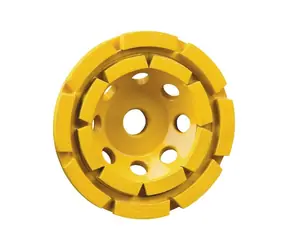 DeWalt DT3796 / Brúsny diamantový tanierový kotúč na betón / 2 rady segmentov / Priemer 125 mm