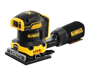 DeWalt DCW200N / Aku vibračná brúska / 18V / 108x115 mm / 8000-13500 kmitov-min / bez aku