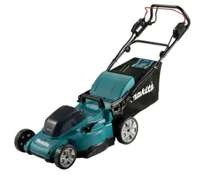Makita DLM481Z / Aku Kosačka na trávu / 2x 18V / 3100 ot-min / až 800 m2 / záber 48 cm / kôš 62 l / Bez aku