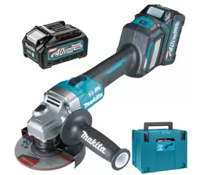 Makita GA023GM201 / Aku Uhlová brúska / 40V / 125 mm / 8.500 ot-min / 2x 4.0 Ah