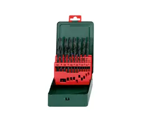Metabo Kazeta vrtákov do kovu / HSS R / 19 ks / 1-10 mm