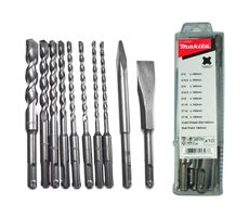 Makita D-46361 SDS- PLUS sada vrtákov a sekáčov / 10ks