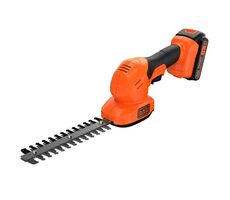 Black&amp;Decker BDBCSS18D1 / Aku nožnice na trávu a kríky / 18V / 1x 2Ah / Dĺžka čepele 20cm