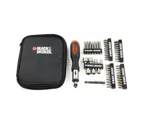 Black&amp;Decker A7104 / Sada bitov so skrutkovačom / 56ks