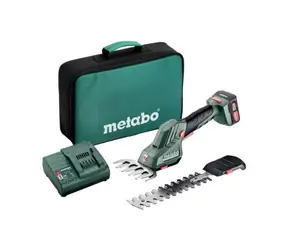 Metabo Powerrmaxx SGS 12 Q / Aku Nožnice na kríky a trávu / 12V / Li-Ion / 1x 2Ah aku / Taška &amp; nabíjačka