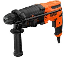 Black&amp;Decker BEHS01K / Kombinované vŕtacie a sekacie kladivo / 650W / 1600 ot-min / 5.500 úderov-min / 1.4J / SDS-plus