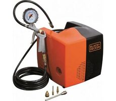 Black&amp;Decker NU8215340BND701 / Bezolejový kompresor / 1100W / Tlak 8 bar / 180 L za minútu