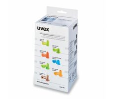 Uvex om4-fit 2112023 svetlo oranžové / zátkové chrániče sluchu / náhradné balenie (balenie/300 pi)