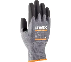 Uvex athletic D5 XP - vel. 8 / Ochranné rukavice / Použitie - suché mierne vlhké/olejnaté prostredie